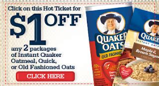 quaker oats coupons|Coupons .